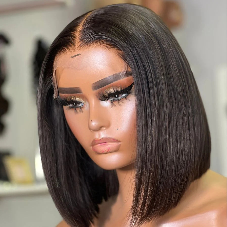 5x5 Invisible HD Lace Closure Bob Wig
