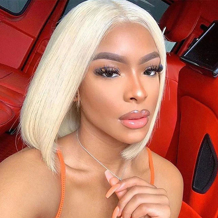 Blonde Lace front bob