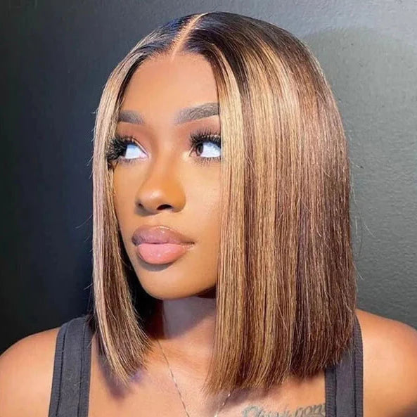 HIGHLIGHTED BOB WIG