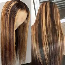 Highlighted Straight LF - Wigs Are Us