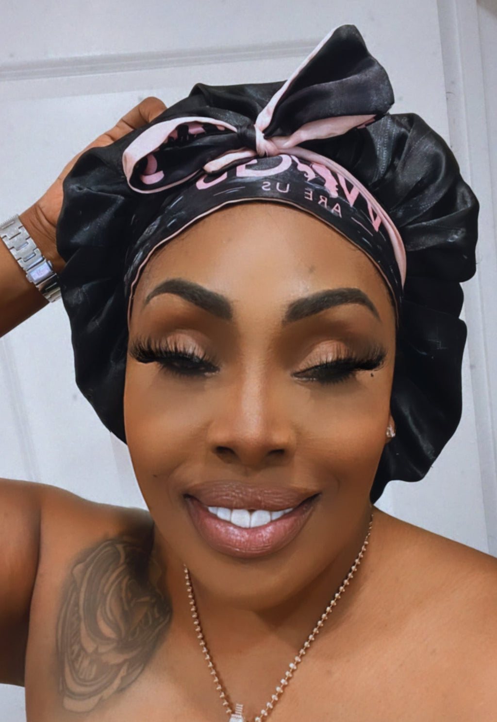 Head Tie Bonnet