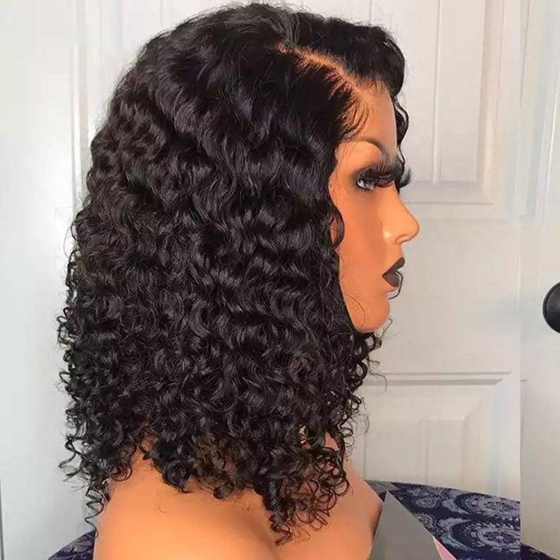 Lace front bob curly - Wigs Are Us